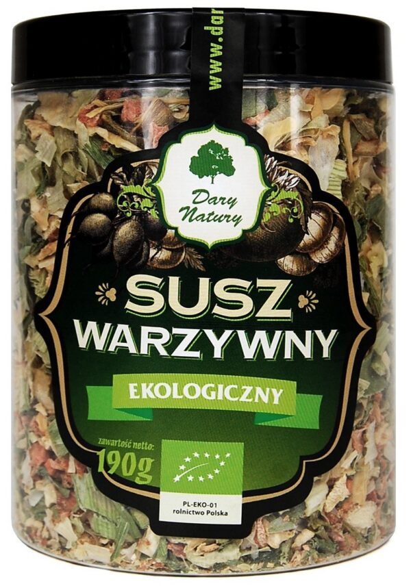 Włoszczyzna (susz warzywny) BIO 190 g — Dary Natury