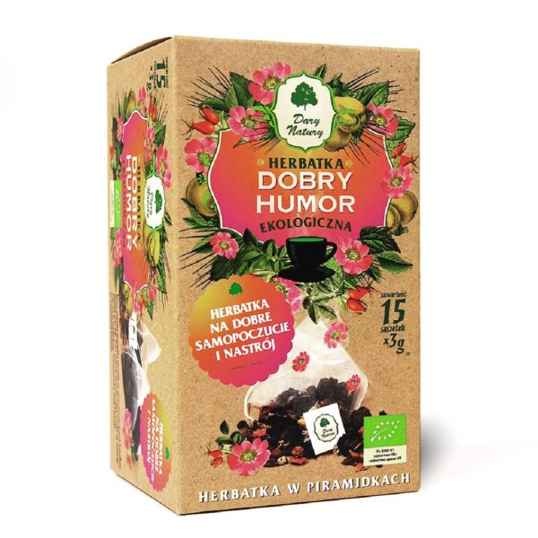 Herbatka dobry Humor piramidki BIO (15 x 3 g) 45 g — Dary Natury