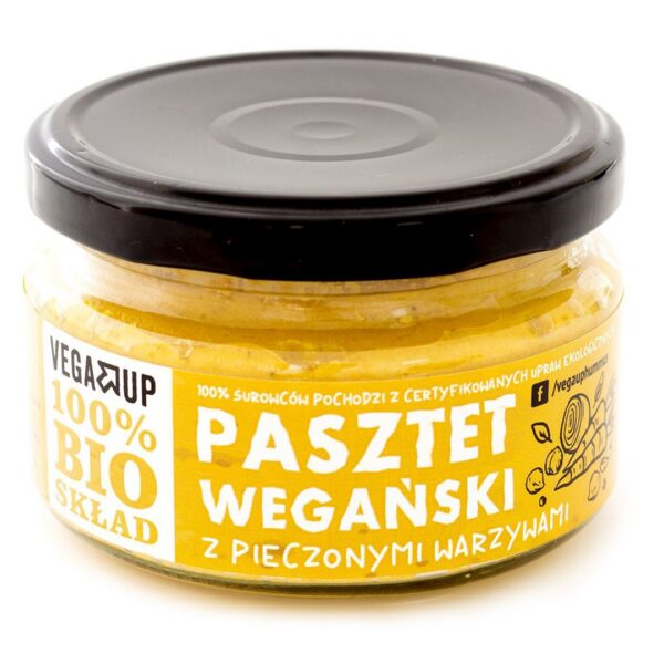 Pasztet wegański z pieczonymi warzywami BIO 190 g — Vega Up