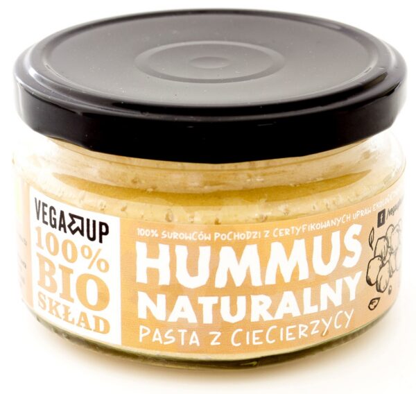 Hummus naturalny BIO 190 g — Vega Up