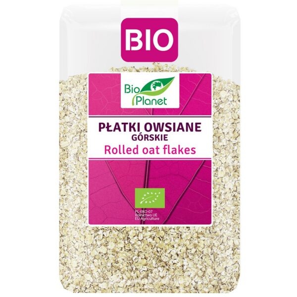 Płatki owsiane górskie BIO 1 kg — Bio Planet