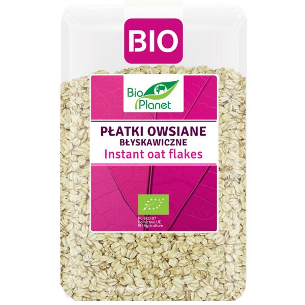 Płatki owsiane błyskawiczne BIO 1 kg — Bio Planet