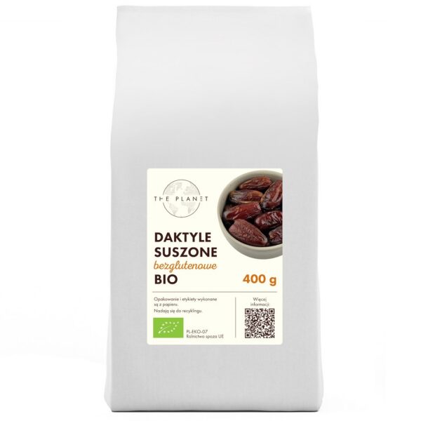 Daktyle suszone bezglutenowe BIO 400 g — The Planet