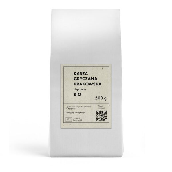 Kasza gryczana krakowska niepalona BIO 500 g — The Planet