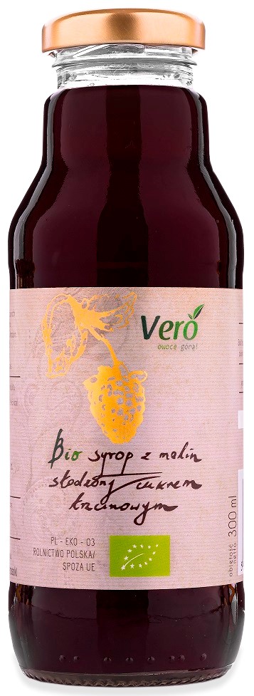 Syrop malinowy BIO 300 ml — Vero