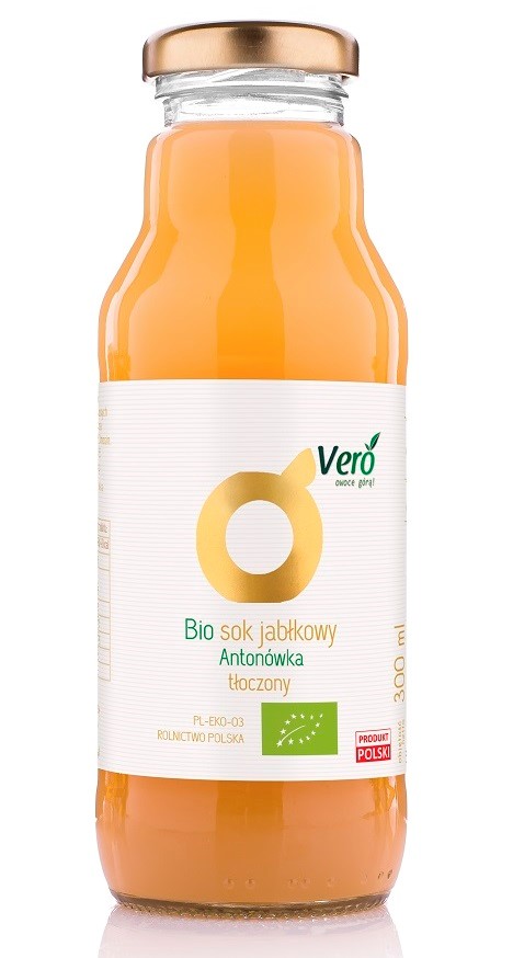 Sok jabłkowy antonówka NFC BIO 300 ml — Vero