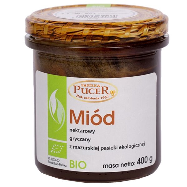 Miód gryczany BIO 400 g — Pasieka Pucer