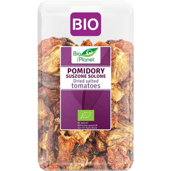 Pomidory suszone solone BIO 400 g — Bio Planet