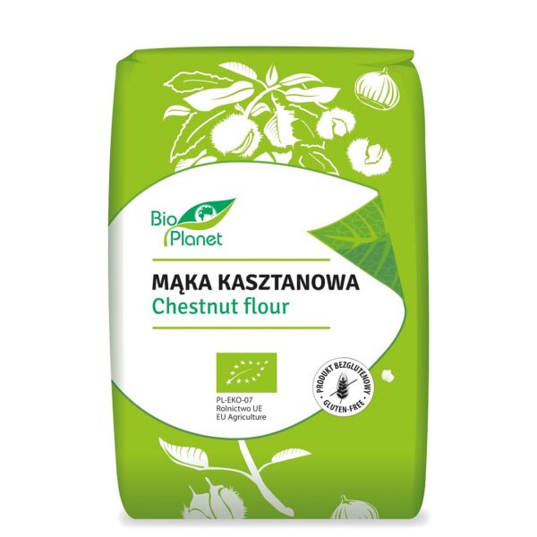 Mąka kasztanowa bezglutenowa BIO 400 g — Bio Planet
