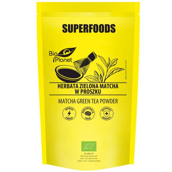 Herbata zielona matcha BIO 100 g — Bio Planet