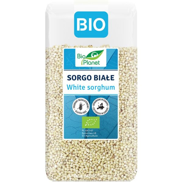 Sorgo białe obłuszczone bezglutenowe BIO 500 g — Bio Planet
