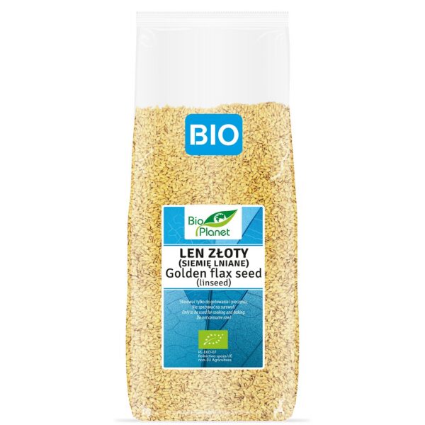 Len złoty (siemię lniane) BIO 1 kg — Bio Planet