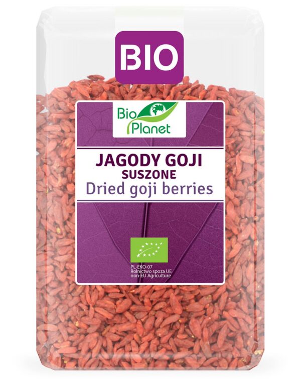 Jagody goji suszone BIO 1 kg — Bio Planet