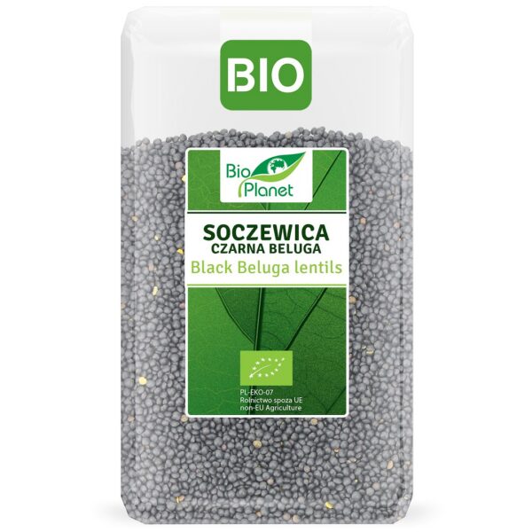 Soczewica czarna Beluga BIO 1 kg — Bio Planet