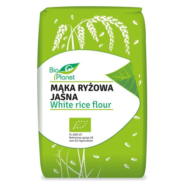 Mąka ryżowa jasna BIO 500 g — Bio Planet