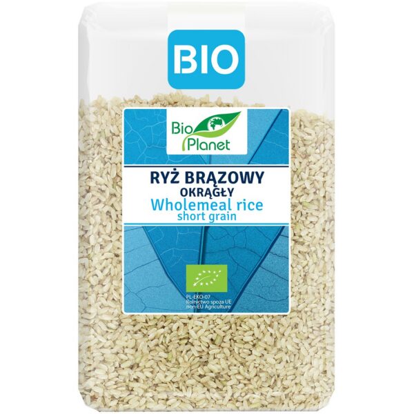 Ryż brązowy okrągły BIO 2 kg — Bio Planet