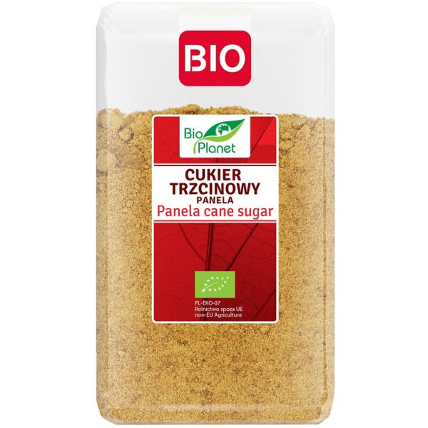 Cukier trzcinowy panela BIO 1 kg — Bio Planet
