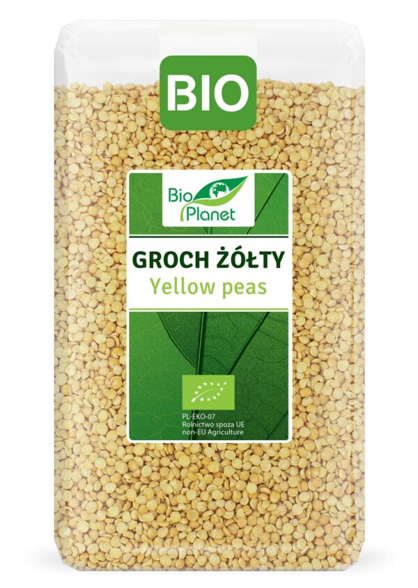 Groch żółty BIO 1 kg — Bio Planet