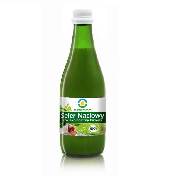 Sok z selera naciowego kiszonego NFC bezglutenowy BIO 300 ml — Biofood