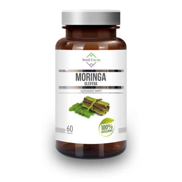 Moringa ekstrakt (400 mg) 60 kapsułek — Soul Farm