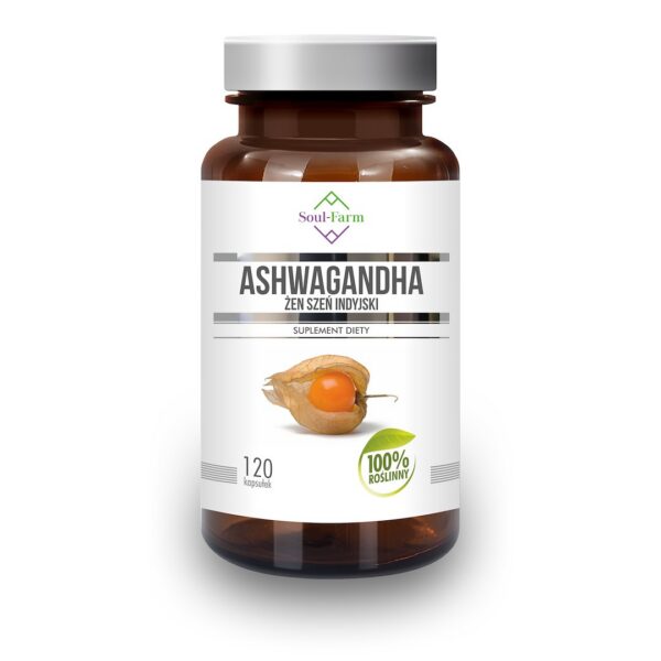 Ashwagandha ekstrakt (500 mg) 120 kapsułek — Soul Farm