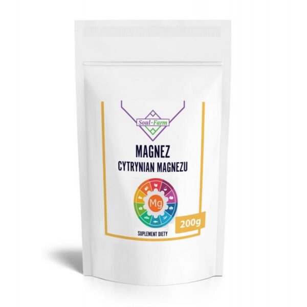 Cytrynian magnezu proszek 200 g — Soul Farm