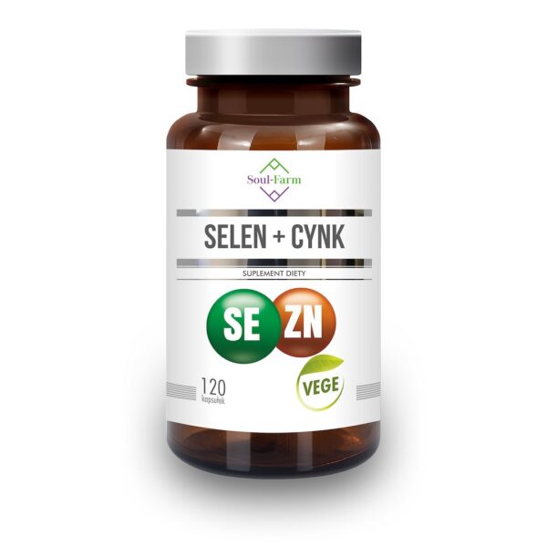 Selen + cynk 120 kapsułek — Soul Farm