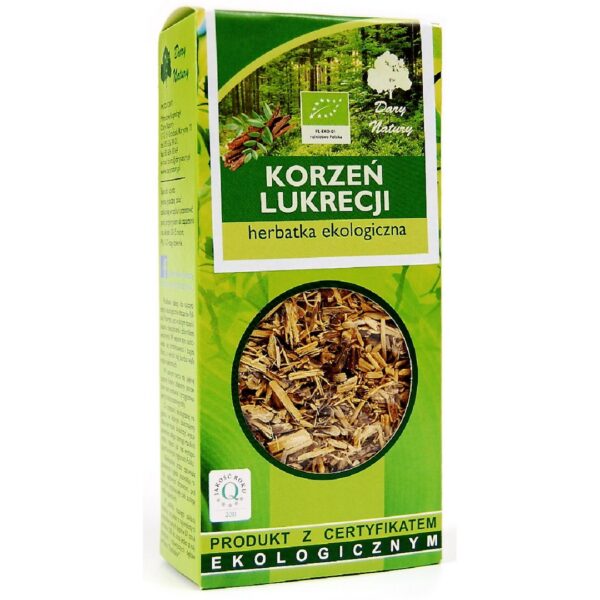 Herbatka korzeń lukrecji BIO 50 g — Dary Natury
