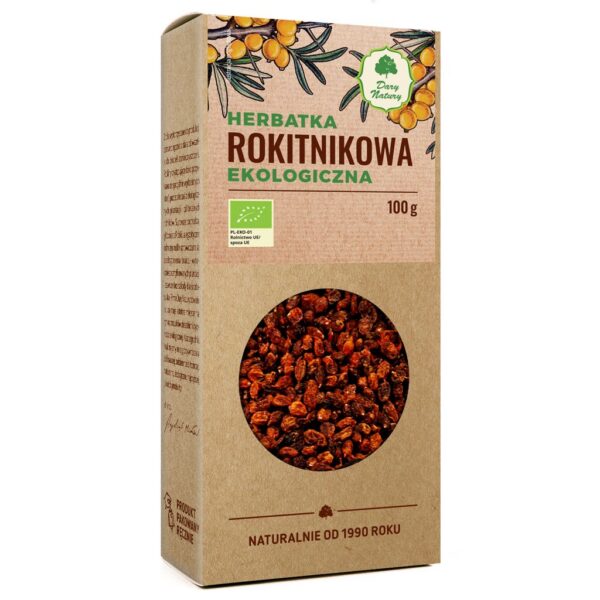 Herbatka rokitnikowa BIO 100 g — Dary Natury