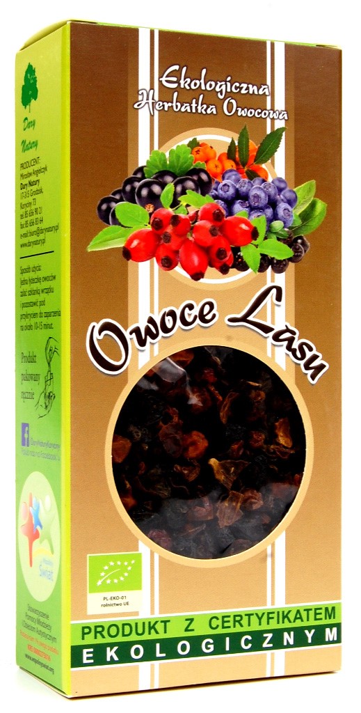 Herbatka owoce lasu BIO 100 g — Dary Natury