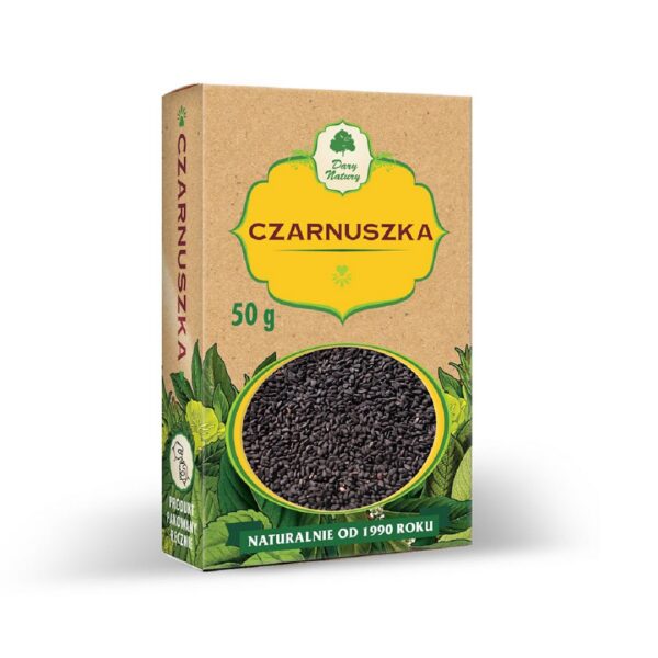 Czarnuszka bezglutenowa 50 g — Dary Natury