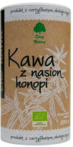 Kawa z nasion konopi BIO 200 g — Dary Natury