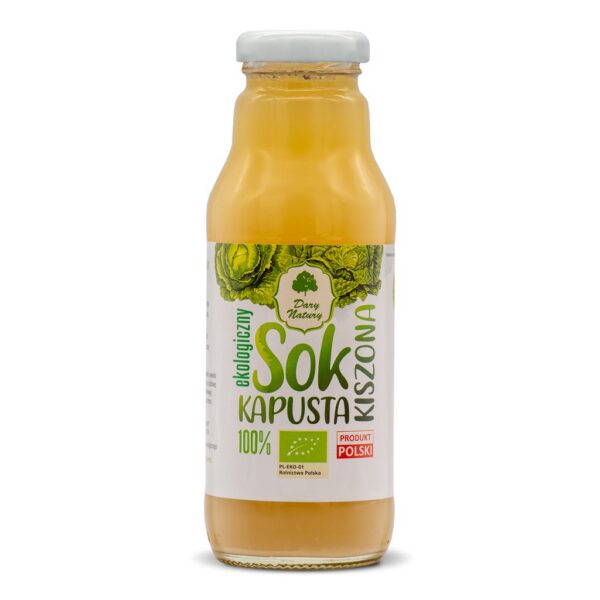 Sok z kapusty kiszonej BIO 270 ml — Dary Natury