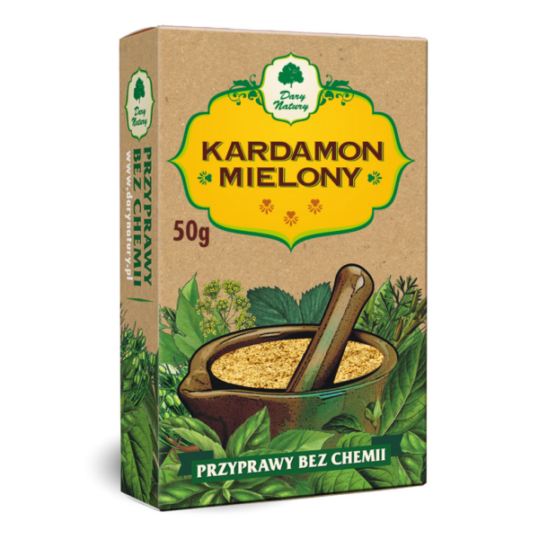 Kardamon mielony 50 g — Dary Natury