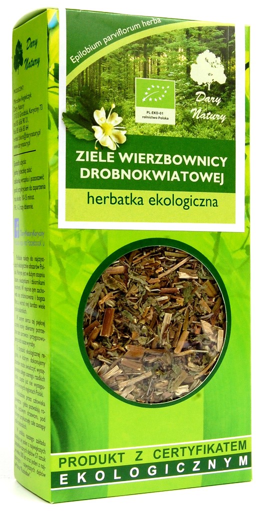 Herbatka ziele wierzbownicy drobnokwiatowej BIO 50 g — Dary Natury