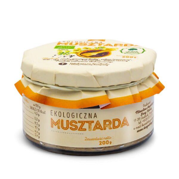 Musztarda BIO 200 g — Dary Natury
