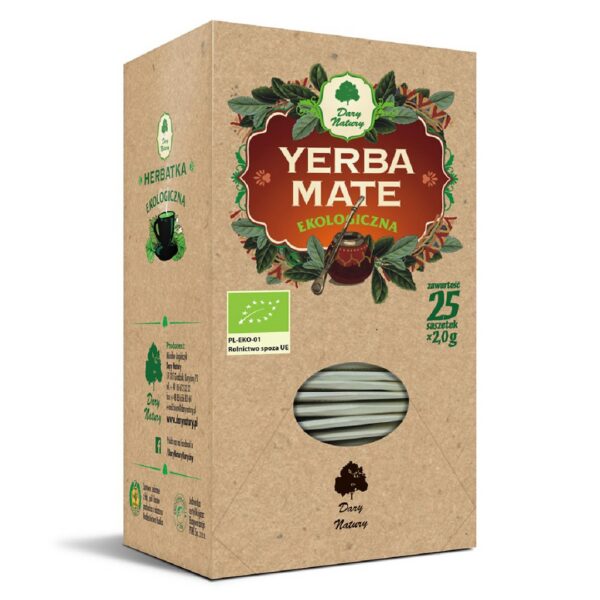 Yerba mate BIO (25 x 2 g) 50 g — Dary Natury