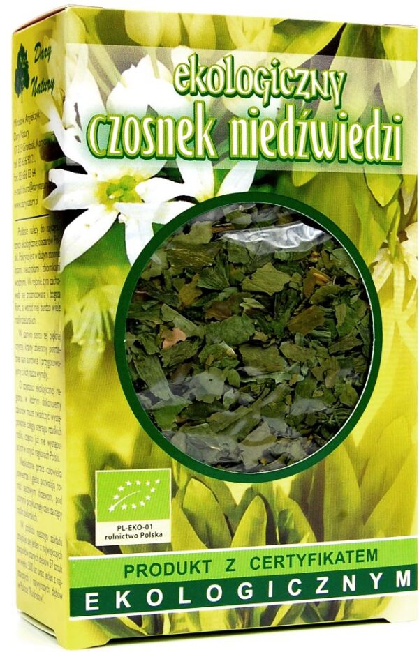 Czosnek niedźwiedzi suszony BIO 25 g — Dary Natury