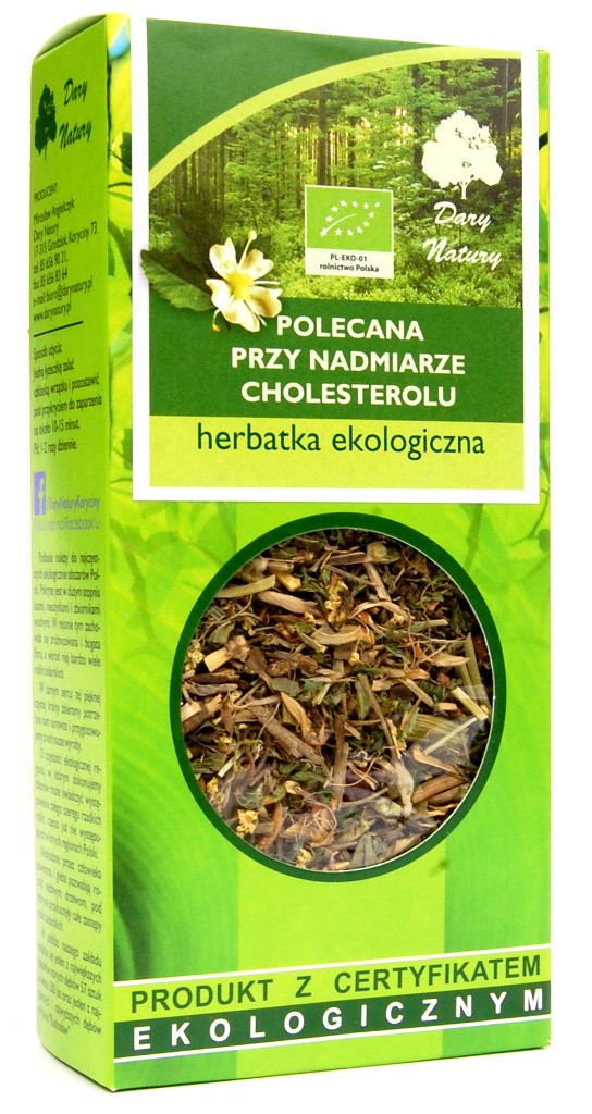 Herbatka ziołowa z pięciornikiem, przetacznikiem, perzem i jarzębiną BIO 50 g — Dary Natury