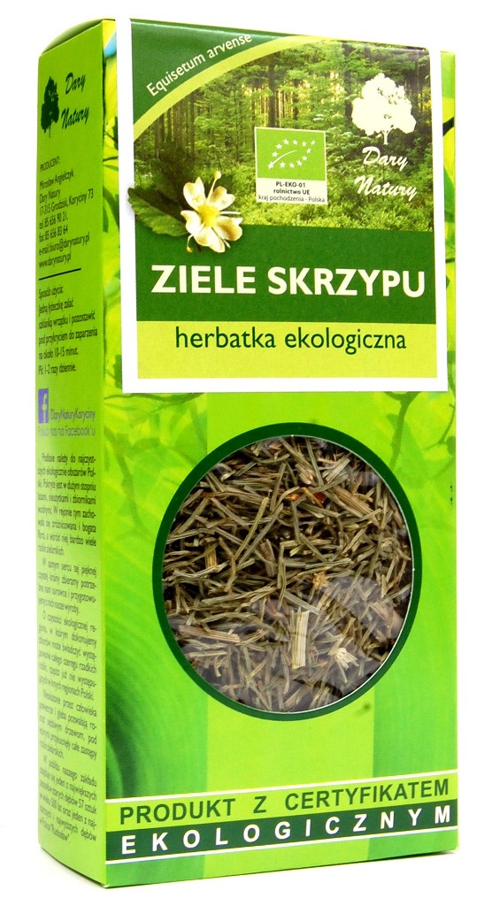 Herbatka ziele skrzypu BIO 25 g — Dary Natury