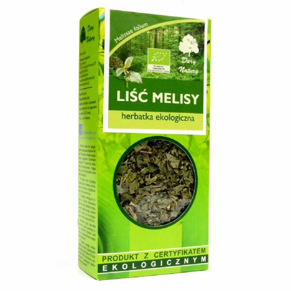 Herbatka liść melisy BIO 25 g — Dary Natury