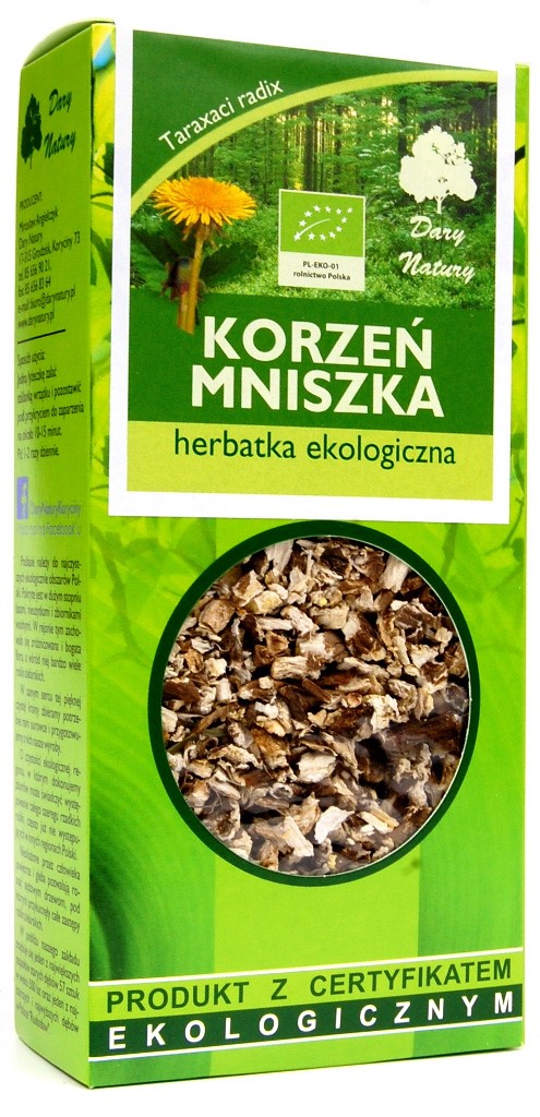 Herbatka z korzenia mniszka BIO 100 g — Dary Natury