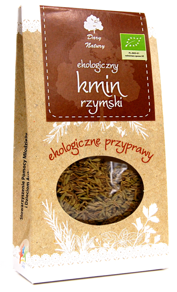 Kmin rzymski nasiona BIO 30 g — Dary Natury