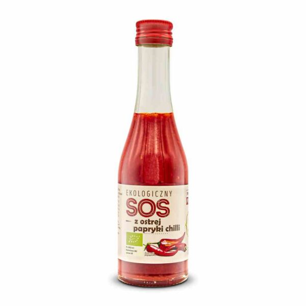Sos z ostrej papryki chili BIO 220 g — Dary Natury