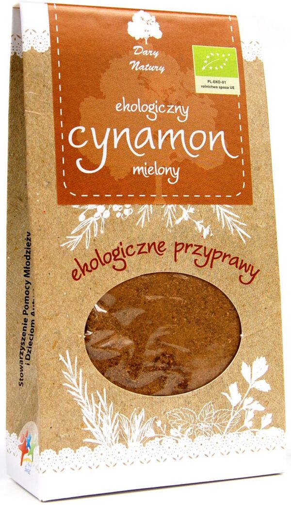 Cynamon cejloński mielony BIO 50 g — Dary Natury