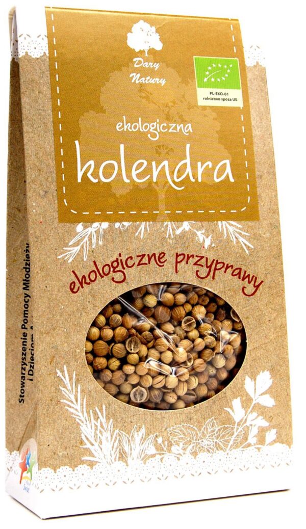 Kolendra ziarno BIO 30 g — Dary Natury
