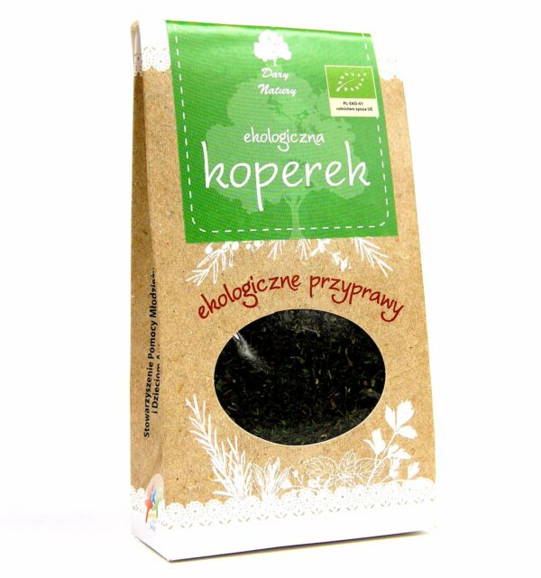 Koperek suszony BIO 30 g — Dary Natury