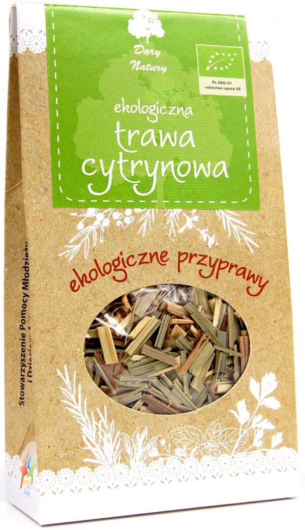Trawa cytrynowa BIO 20 g — Dary Natury