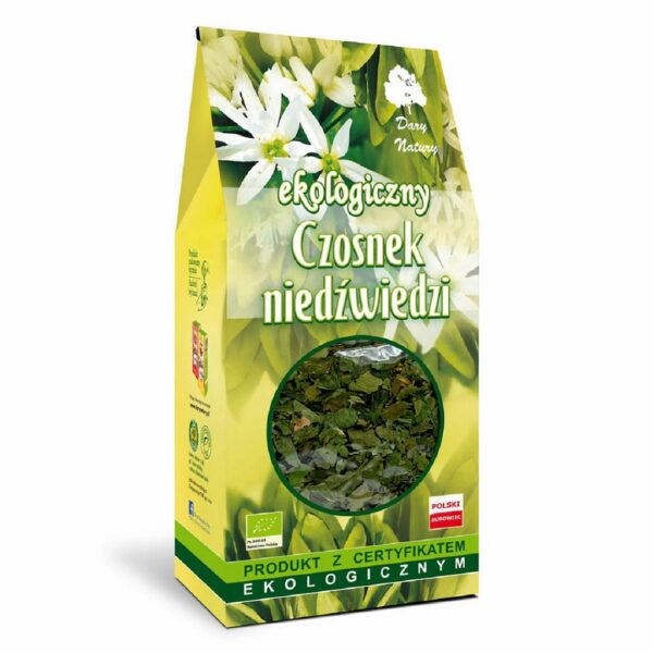 Czosnek niedźwiedzi suszony BIO 100 g — Dary Natury