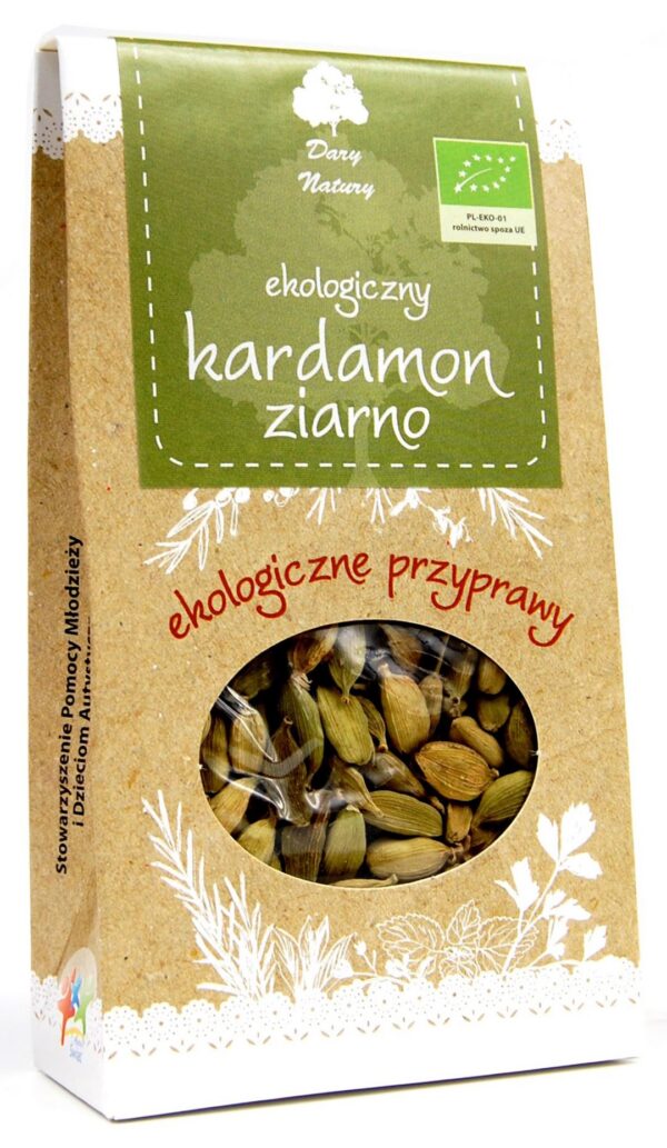 Kardamon owoce BIO 40 g — Dary Natury